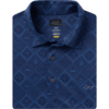 Greg Norman Collection Men's ML75 Microlux Golf Tiles Polo Shark Shirt in Navy, Size XL, Polyester/Fabric