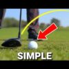 STOP Topping the Golf Ball! This One Drill Will FIX It!