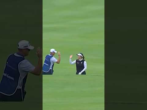 How about THIS hole-out for eagle?! π¦