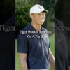 Tiger Woods’ process on a par 3. 🔥