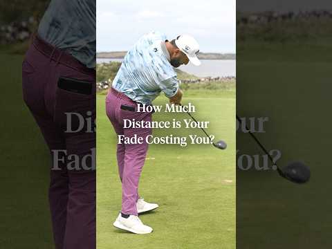 How much distance is your fade costing you? 🤔
