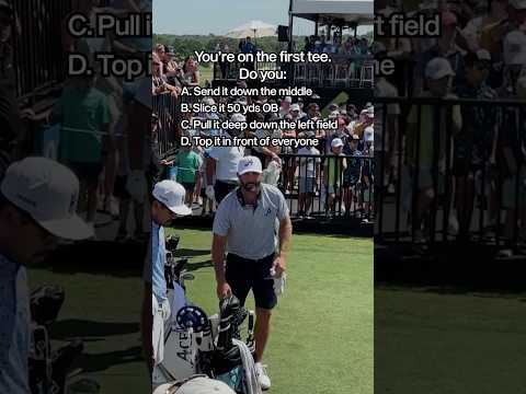 A, B, C or D? π€ #golf #LIVGolf
