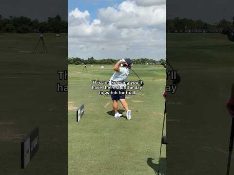 Early morning Fall tee times π #golf #LIVGolf