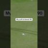 Golf is a cruel game 😅 #LIVGolf #Golf