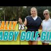 Gabby Golf Girl vs. Hally Leadbetter | On The Tee | Golf Digest