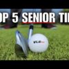 5 Things Senior Golfers Must Know About the Golf Swing