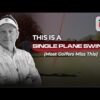 This is the Single Plane Golf Swing