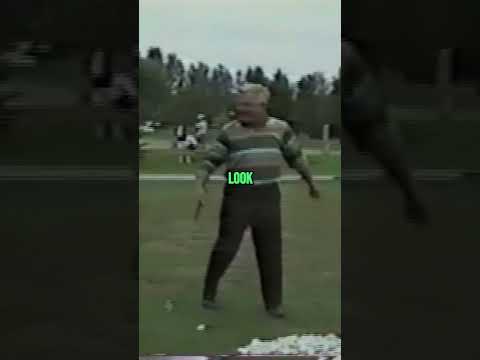 Moe Norman: RARE – Moe hits a bad shot #shorts