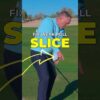 One takeaway adjustment that stops the weak slice #golf #golftips #golfsmart