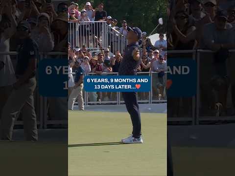 What a MOMENT for Gary Woodland 🥹