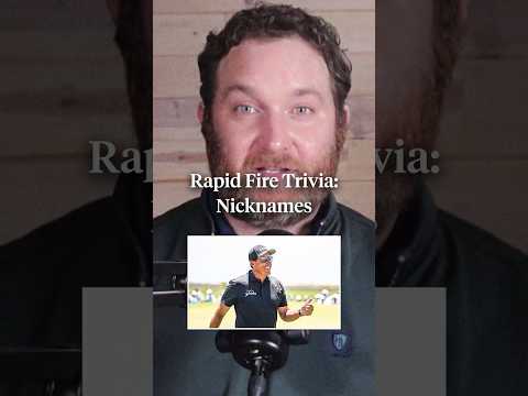 Let’s see how well you know your golf nicknames!