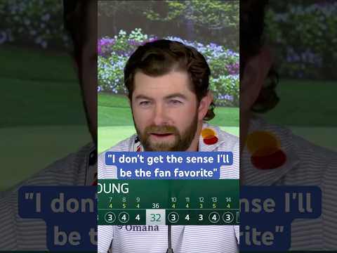 “I don’t get the sense I’ll be the fan favorite”