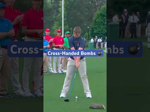 Cross Handed Bombs at the Drive, Chip and Putt!