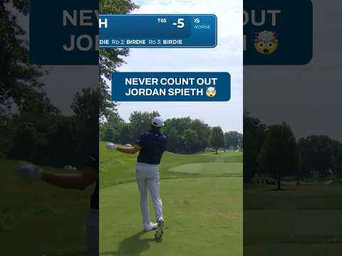 MUST-SEE par save from Jordan Spieth 😳