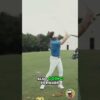 The Underhand Toss Golf Swing Secret #shorts