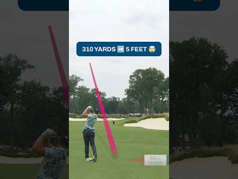 310-yard approach shot?? 😱