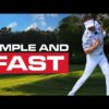 How a Simple Golf Swing Creates Speed — Kinematic Sequence