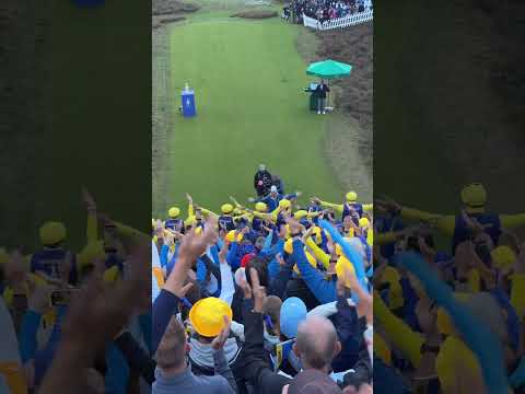 FIRST TEE AT SOLHEIM CUP ๐ฅ๐ฅ